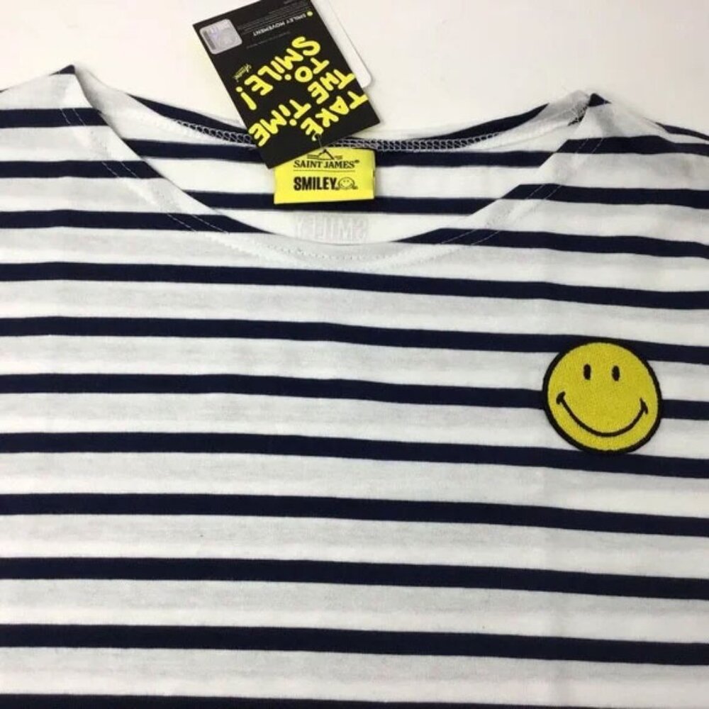 Smiley® x Saint James Unisex Smiley T-Shirt